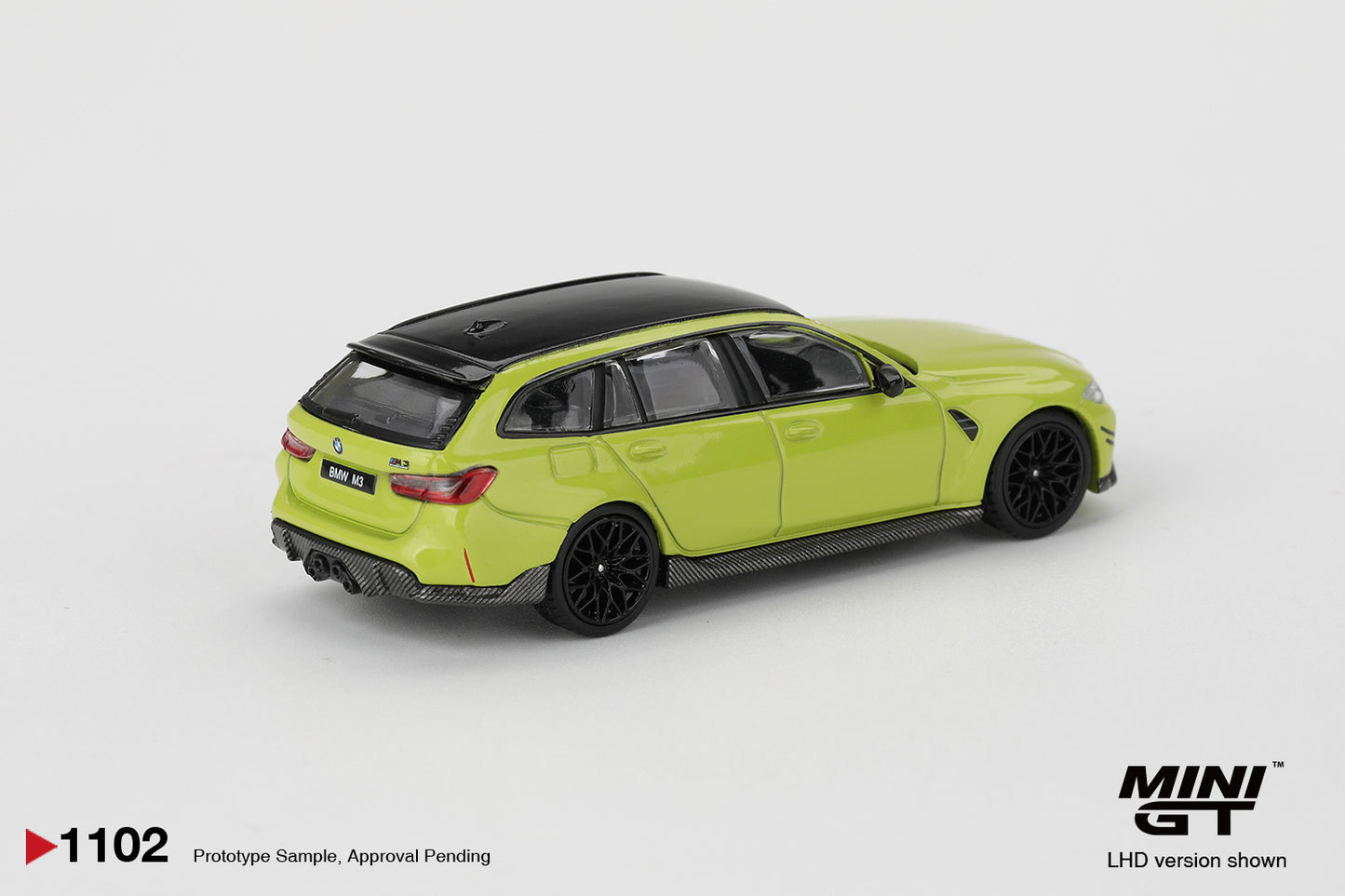 MiniGT - BMW M3 M Performance Touring (Sao Paulo Yellow)