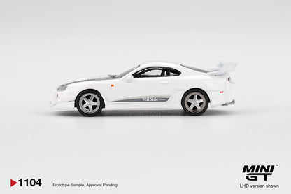 MiniGT - Toyota Supra Mk4 (A80) VeilSide Combat V-I (White) - 1:64 Scale