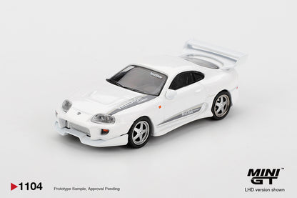 MiniGT - Toyota Supra Mk4 (A80) VeilSide Combat V-I (White) - 1:64 Scale