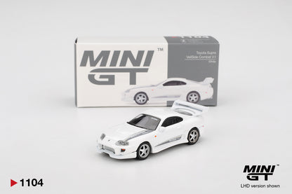 MiniGT - Toyota Supra Mk4 (A80) VeilSide Combat V-I (White) - 1:64 Scale