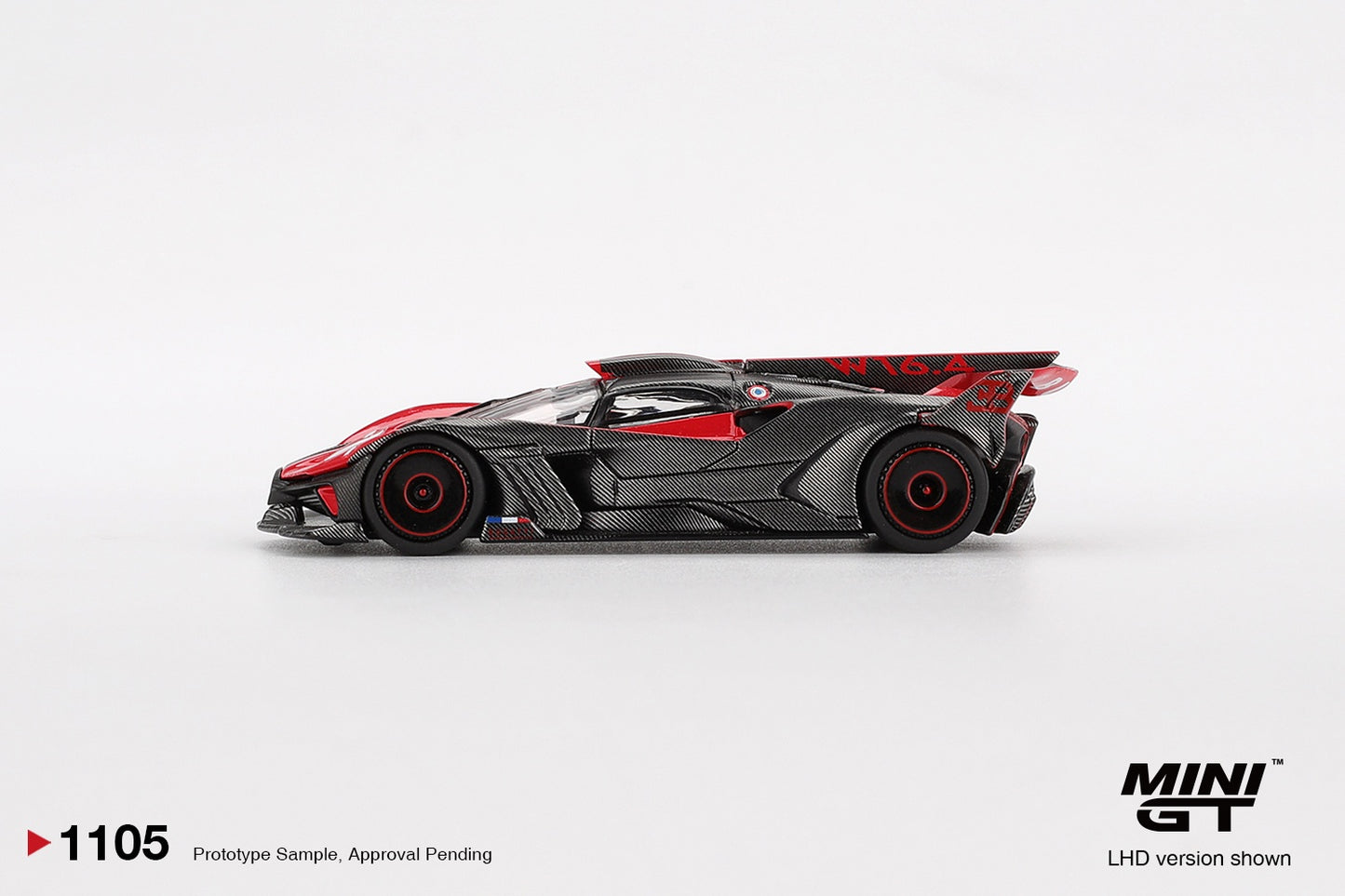 MiniGT - Bugatti Bolide Red - 1:64 Scale