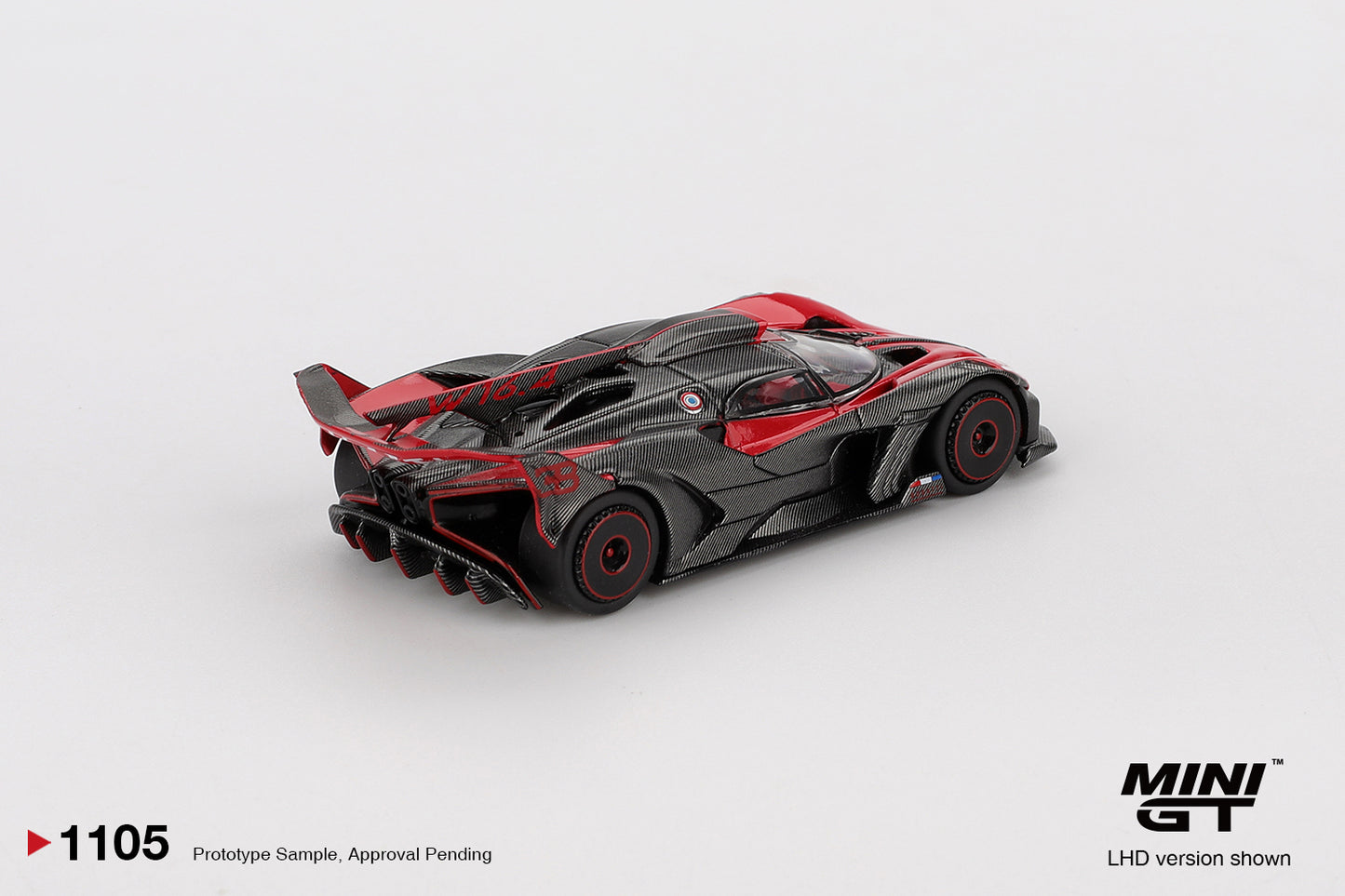 MiniGT - Bugatti Bolide Red - 1:64 Scale