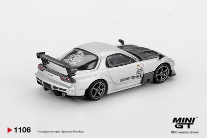 MiniGT - Mazda RX-7 RE-Amemiya (Silver Metallic)