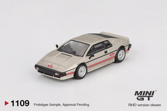 MiniGT - Lotus Esprit Turbo (Metallic Silver)