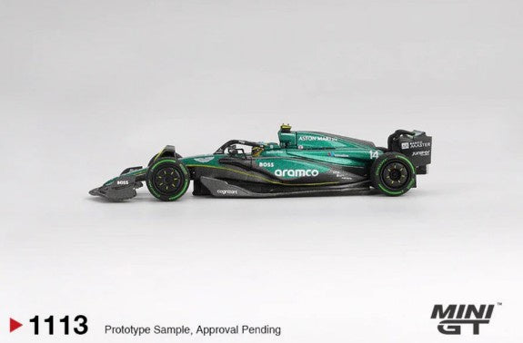 MiniGT - 2024 Aston Martin AMR24 Formula 1 F1 Canada GP - #14 Fernando Alonso