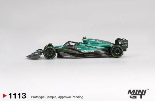 MiniGT - 2024 Aston Martin AMR24 Formula 1 F1 Canada GP - #14 Fernando Alonso
