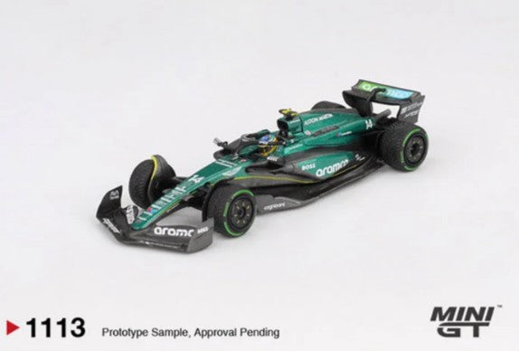 MiniGT - 2024 Aston Martin AMR24 Formula 1 F1 Canada GP - #14 Fernando Alonso