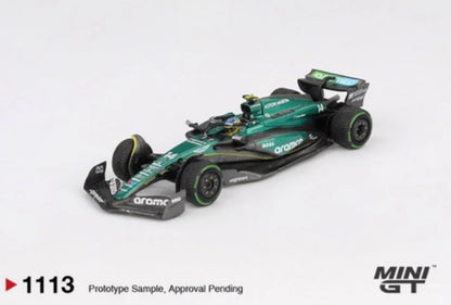 MiniGT - 2024 Aston Martin AMR24 Formula 1 F1 Canada GP - #14 Fernando Alonso