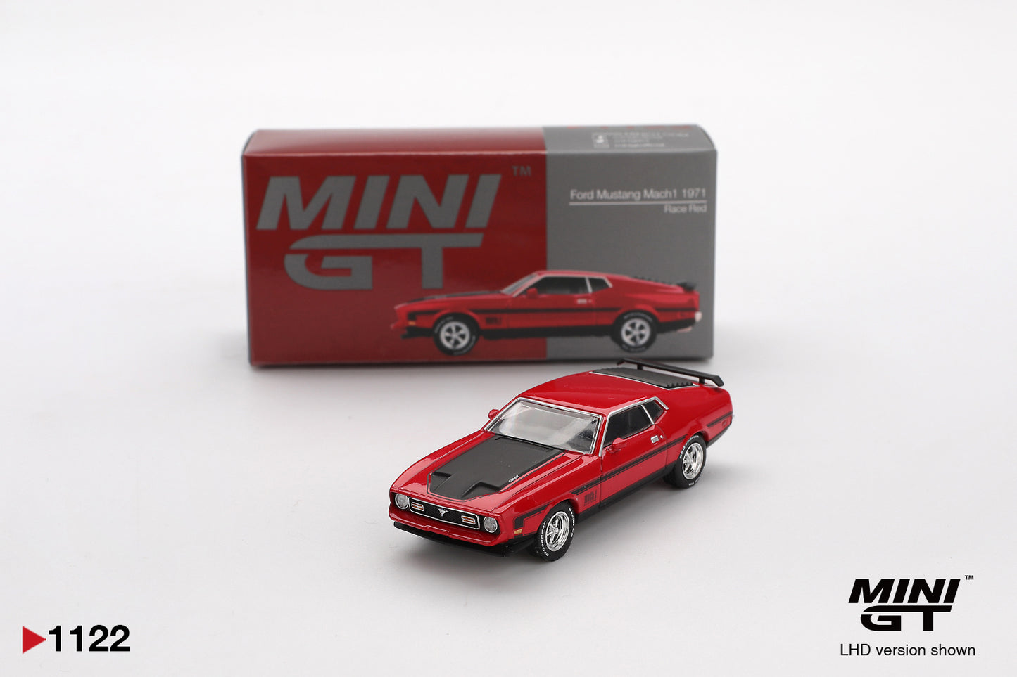 MiniGT - Ford Mustang Mach1 1971 Race Red