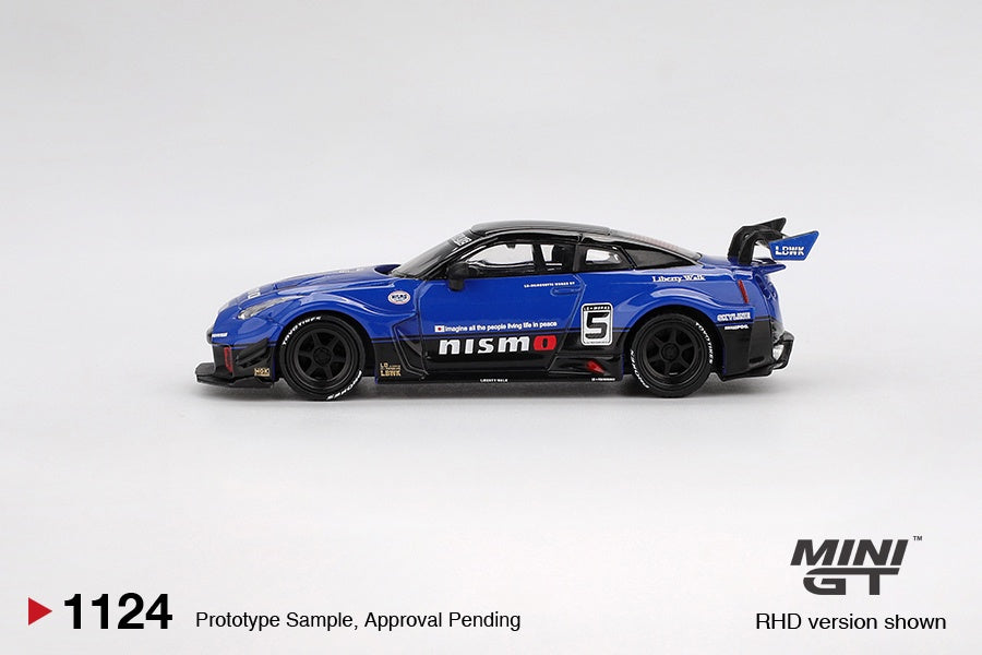 MiniGT - LB-Silhouette WORKS GT Nissan 35GT-RR Ver.2 Blue