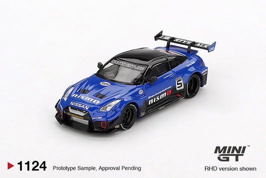 MiniGT - LB-Silhouette WORKS GT Nissan 35GT-RR Ver.2 Blue