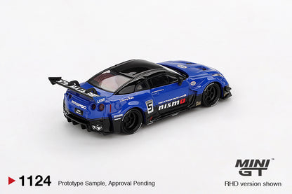 MiniGT - LB-Silhouette WORKS GT Nissan 35GT-RR Ver.2 Blue