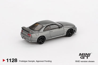 MiniGT - Nissan Skyline GT-R Dark Metal Gray (NISMO BCNR33 CRS Version)