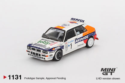 MiniGT - Lancia Delta HF Integrale Evoluzione #1 1993 Rallye Monte-Carlo