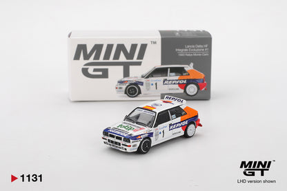 MiniGT - Lancia Delta HF Integrale Evoluzione #1 1993 Rallye Monte-Carlo