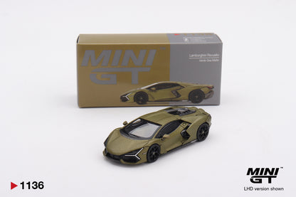 MiniGT - Lamborghini Revuelto Verde Gea Matte