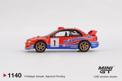MiniGT - Subaru Impreza WRC97 #1 1999 DRM Champion