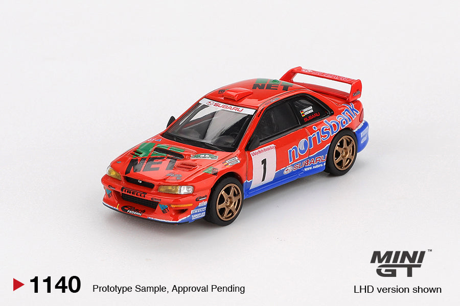 MiniGT - Subaru Impreza WRC97 #1 1999 DRM Champion