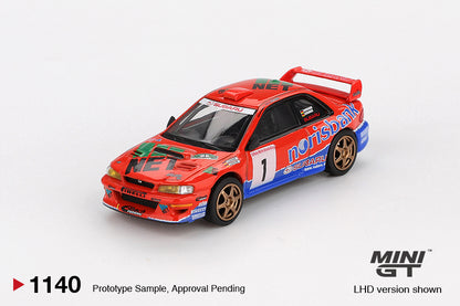 MiniGT - Subaru Impreza WRC97 #1 1999 DRM Champion
