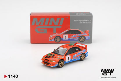MiniGT - Subaru Impreza WRC97 #1 1999 DRM Champion