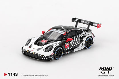 MiniGT - Porsche 911 GT3 R #77 AO Racing 2025 IMSA Petit Le Mans