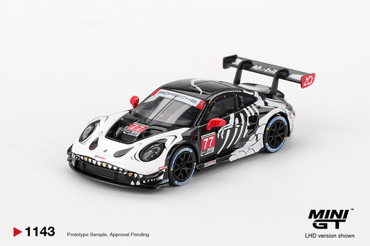 MiniGT - Porsche 911 GT3 R #77 AO Racing 2025 IMSA Petit Le Mans
