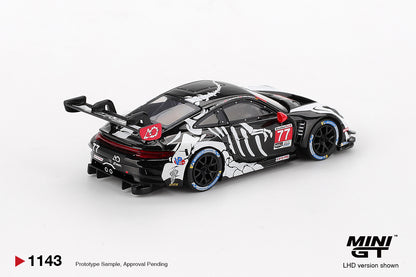 MiniGT - Porsche 911 GT3 R #77 AO Racing 2025 IMSA Petit Le Mans