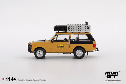 MiniGT - Range Rover 1981 Camel Trophy Sumatra C.Swoboda & K.Mentel Winner