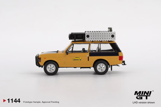 MiniGT - Range Rover 1981 Camel Trophy Sumatra C.Swoboda & K.Mentel Winner