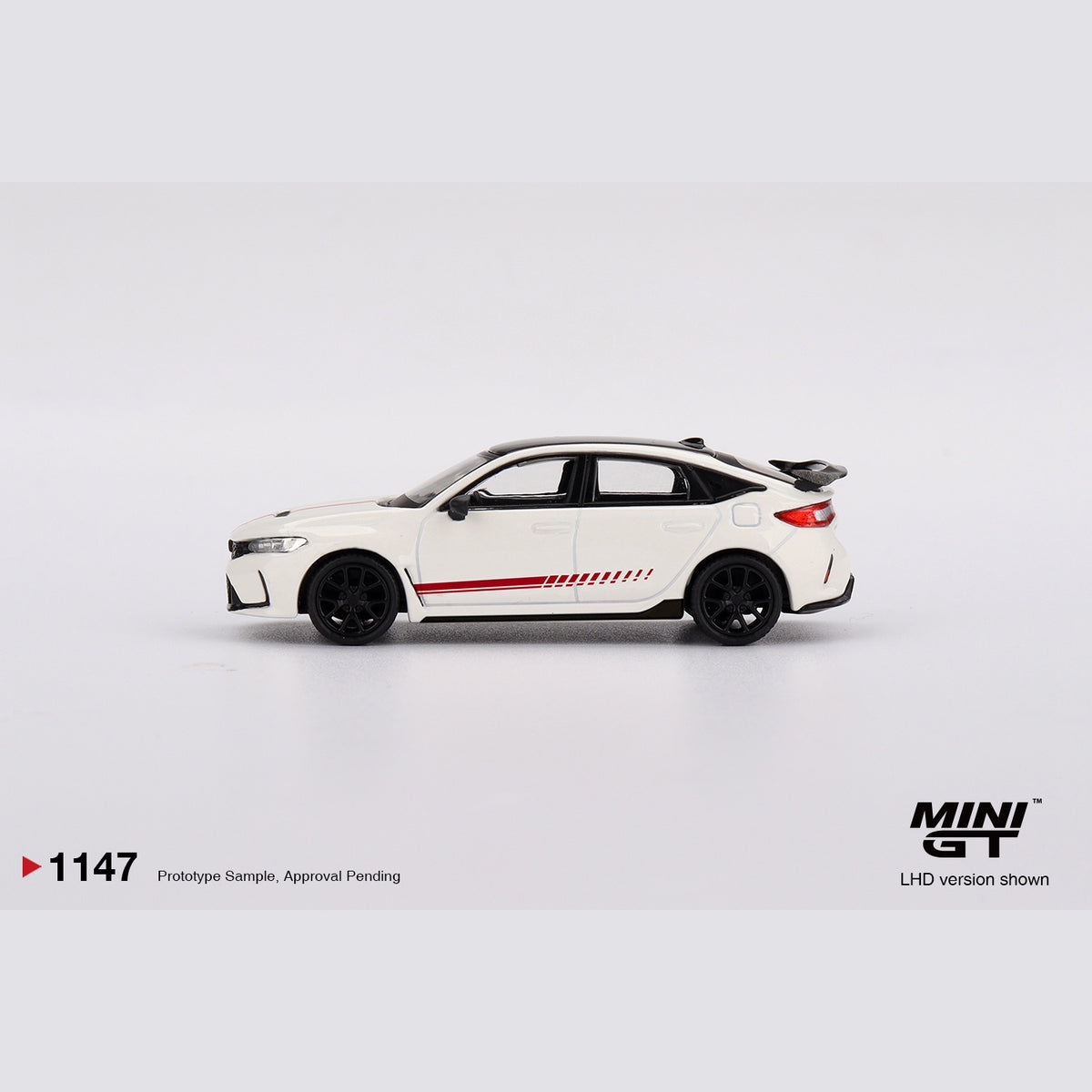 MiniGT - 2025 Honda Civic (FL5) Type R Ultimate Edition (White)