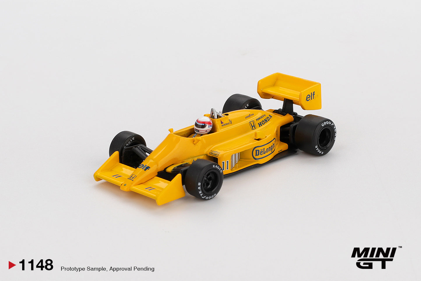 MiniGT - Lotus 99T 1987 Monaco GP F1 Formula 1 #11 Satoru Nakajima - 1:64 Scale
