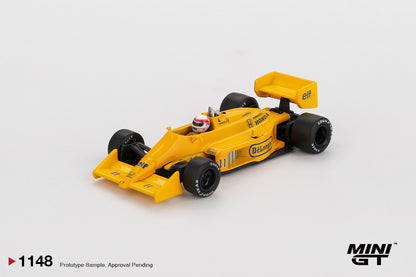 MiniGT - Lotus 99T 1987 Monaco GP F1 Formula 1 #11 Satoru Nakajima - 1:64 Scale