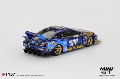 MiniGT - Nissan Silvia (S15) LB-Super Silhouette #555 Team MINI GT Liberty Walk 2025 Formula Drift