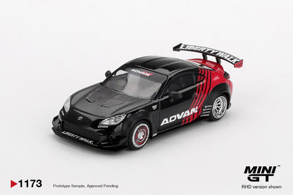 MiniGT - Toyota GR86 LB Nation 'Advan' - 1:64 Scale