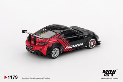MiniGT - Toyota GR86 LB Nation 'Advan' - 1:64 Scale