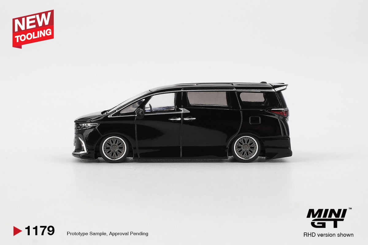 MiniGT - Toyota Alphard 40 KHUL (Black) - 1:64 Scale
