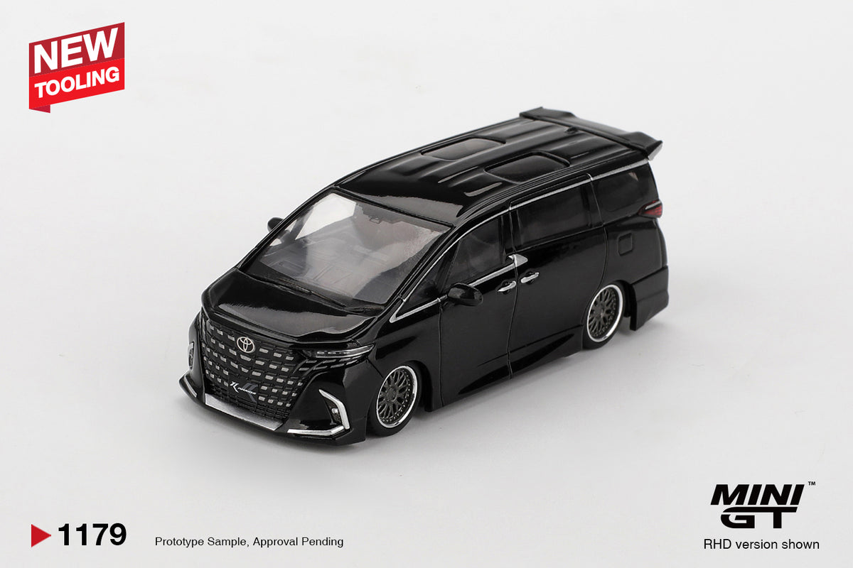 MiniGT - Toyota Alphard 40 KHUL (Black) - 1:64 Scale