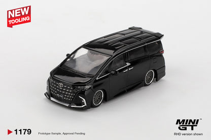MiniGT - Toyota Alphard 40 KHUL (Black) - 1:64 Scale