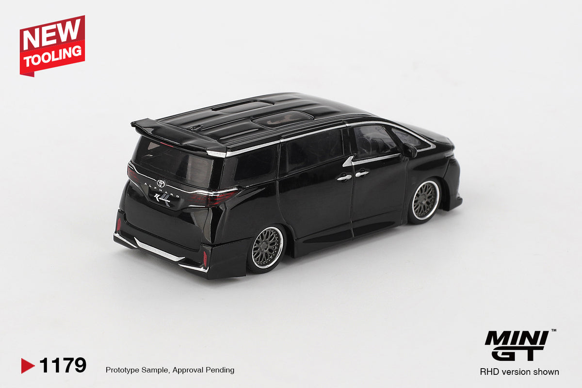 MiniGT - Toyota Alphard 40 KHUL (Black) - 1:64 Scale
