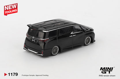 MiniGT - Toyota Alphard 40 KHUL (Black) - 1:64 Scale