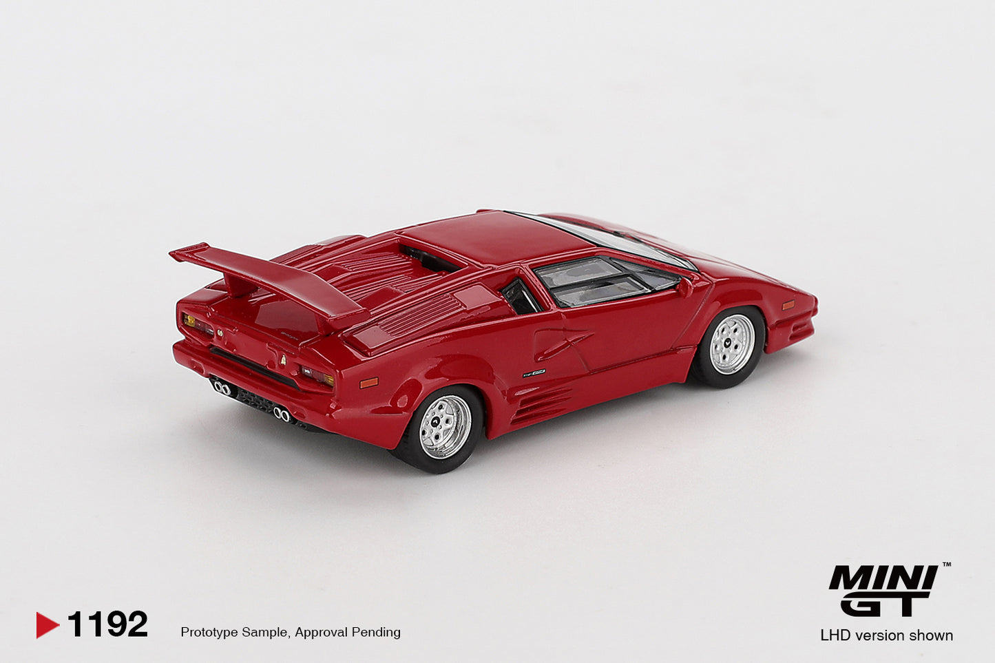 MiniGT - Lamborghini Countach 25th Anniversary (Red) - 1:64 Scale