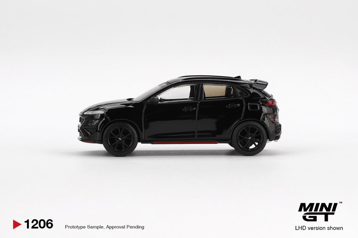 MiniGT - Hyundai KONA N (Phantom Black) - 1 :64 Scale