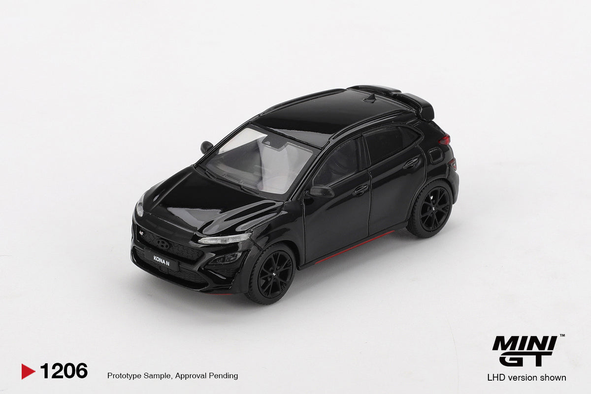 MiniGT - Hyundai KONA N (Phantom Black) - 1 :64 Scale