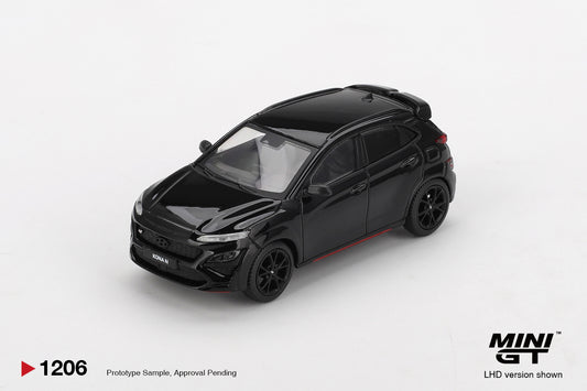 MiniGT - Hyundai KONA N (Phantom Black) - 1 :64 Scale