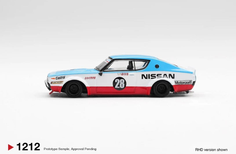 MiniGT - Nissan Skyline Kenmeri Liberty Walk 'Nissan Racing 75 Concept'