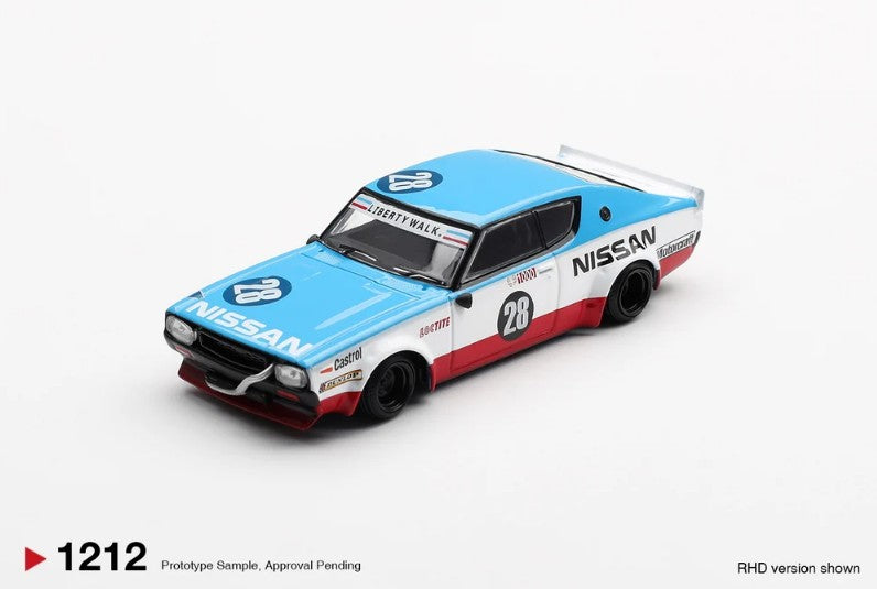 MiniGT - Nissan Skyline Kenmeri Liberty Walk 'Nissan Racing 75 Concept'