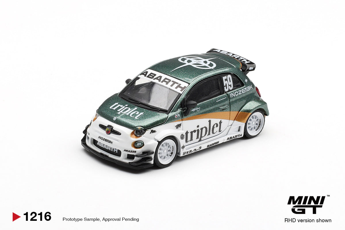 MiniGT - Fiat Abarth 595 LB-WORKS TY Edition