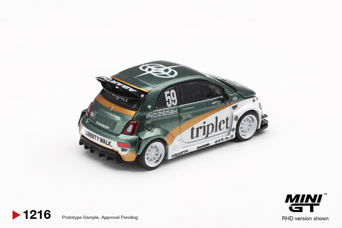 MiniGT - Fiat Abarth 595 LB-WORKS TY Edition