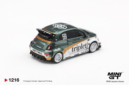 MiniGT - Fiat Abarth 595 LB-WORKS TY Edition