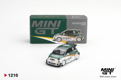 MiniGT - Fiat Abarth 595 LB-WORKS TY Edition